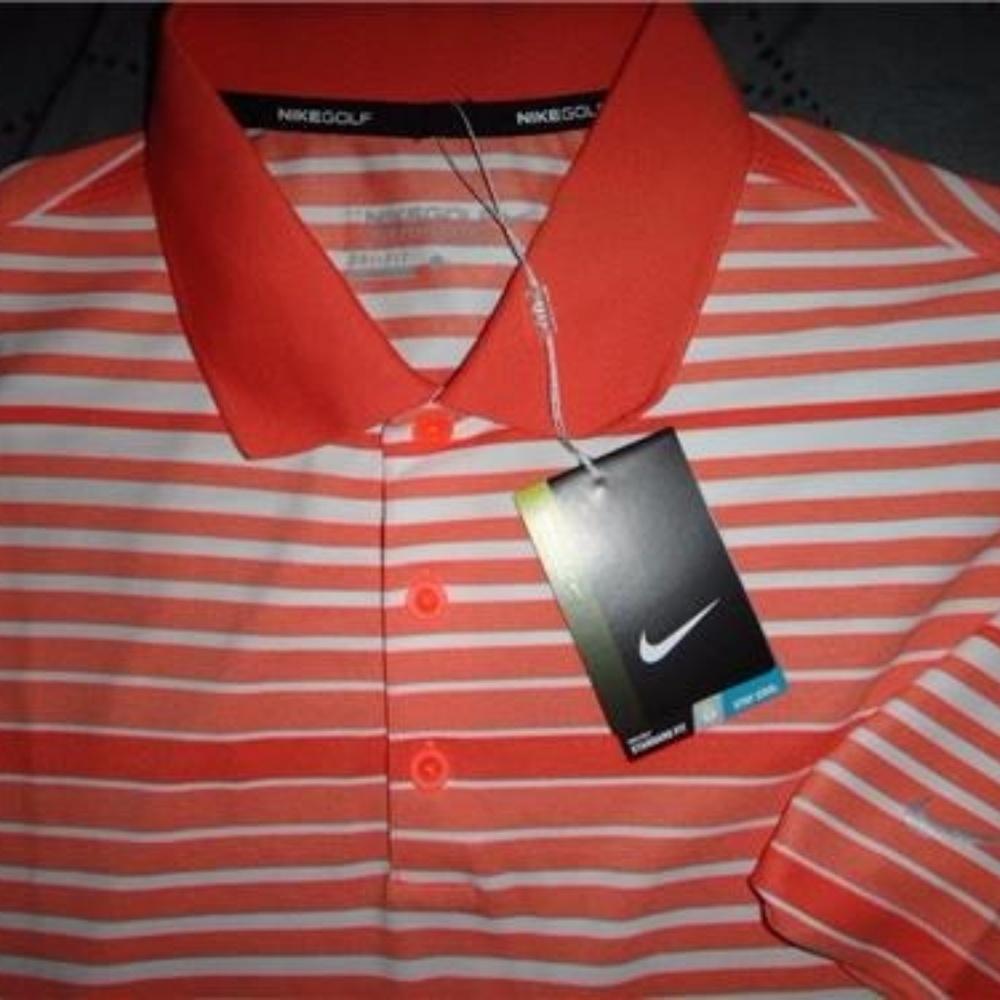 NIKE GOLF POLO SHIRT  SIZE L MEN NWT $65.00